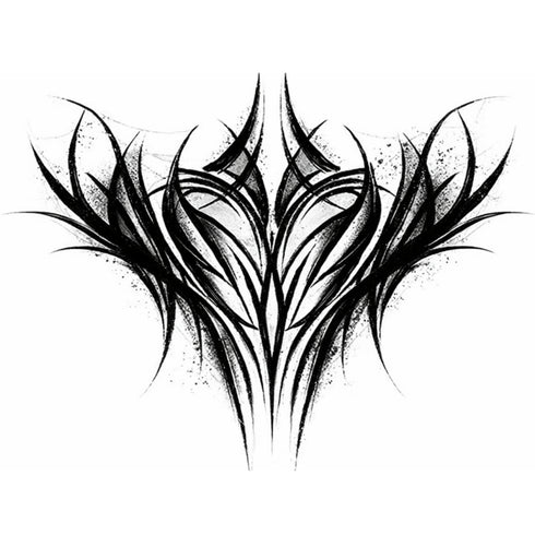 Временное тату на шею Ink-Ok