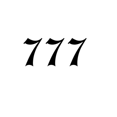 Долговременное тату 777 Ink-Ok