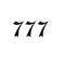 Долговременное тату 777 Ink-Ok