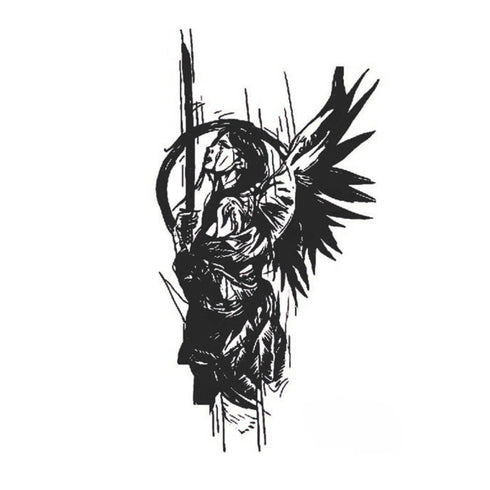 Долговременное тату Воин Ink-Ok