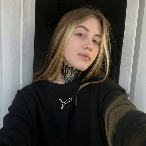 Временное тату на шею Ink-Ok