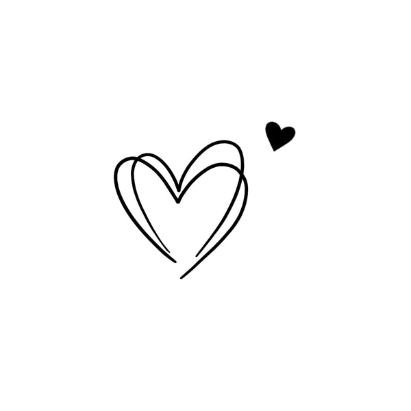 Долговременное тату Сердечко