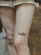 Временное тату надпись Baby Ink-Ok