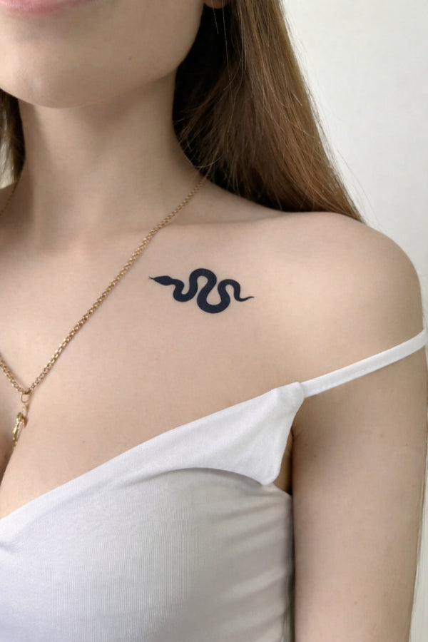 Долговременное тату Змея (мини) Ink-Ok