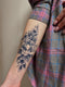 Долговременная татуировка Цветок## Ink-Ok
