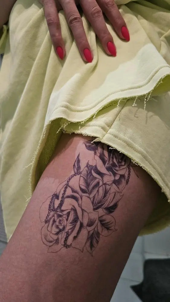 Долговременная татуировка Цветы Ink-Ok