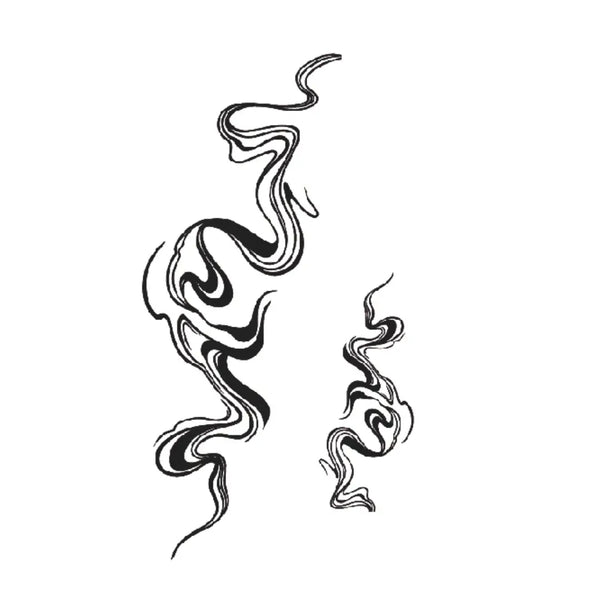 Долговременное тату Абстракция Ink-Ok