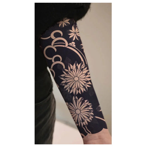 Долговременное тату Цветочный узор Ink-Ok