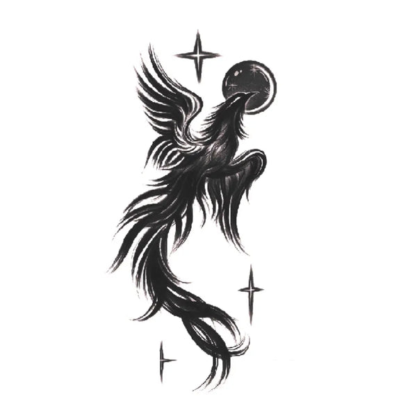 Долговременное тату Феникс Ink-Ok