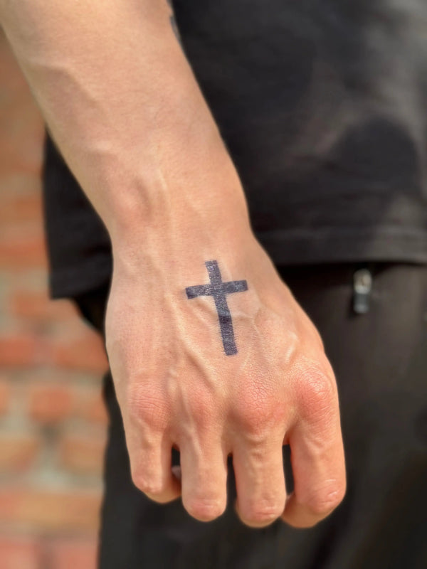 Долговременное тату Крест Ink-Ok