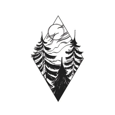 Долговременное тату Лес Ink-Ok