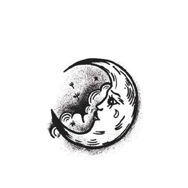 Долговременное тату Луна Ink-Ok