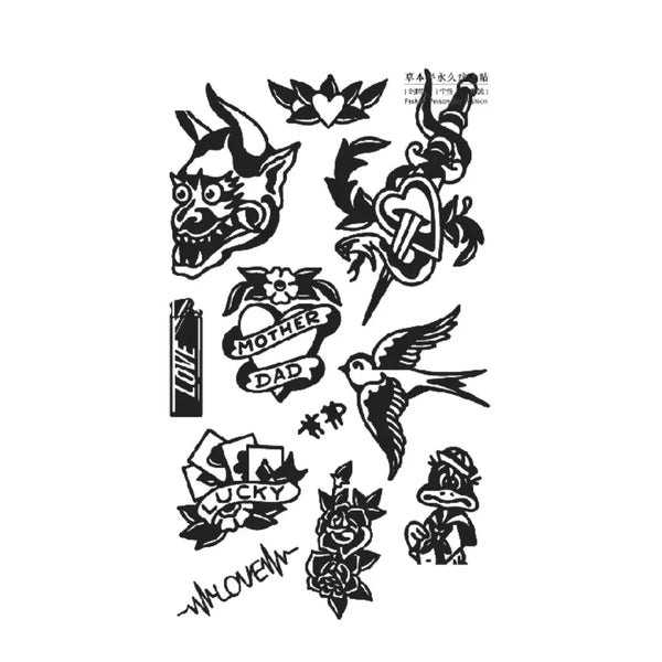 Долговременное тату Олд сет Ink-Ok