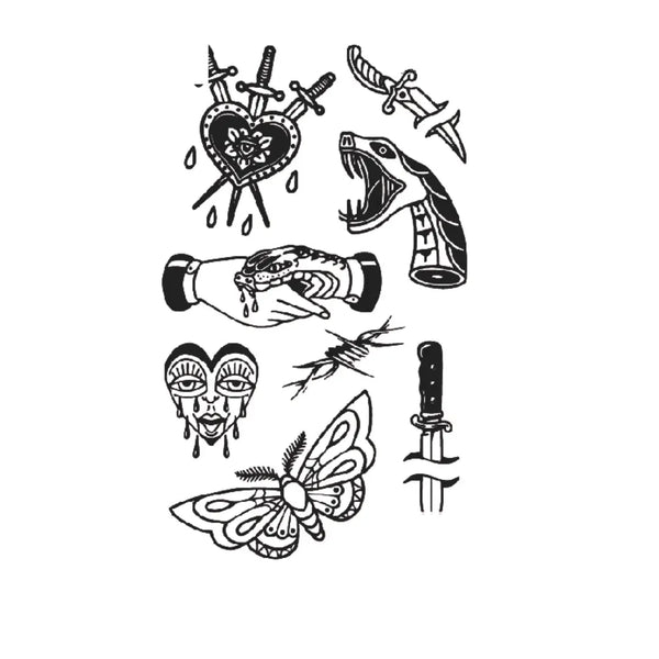 Долговременное тату Олд сет Ink-Ok