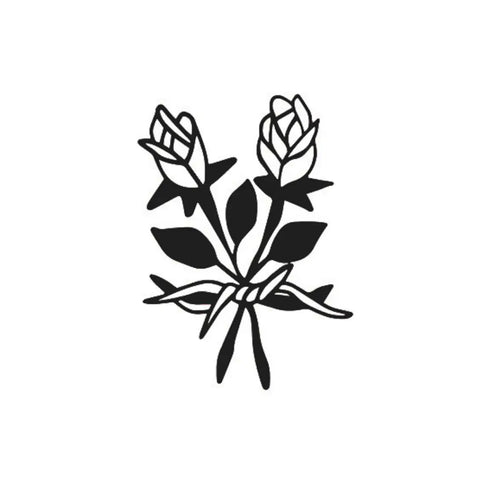 Долговременное тату Пара роз Ink-Ok