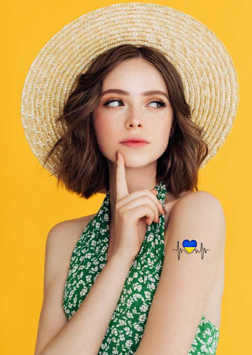 Временное тату Heart Ink-Ok