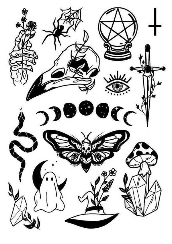 Временное тату сет Магия Ink-Ok