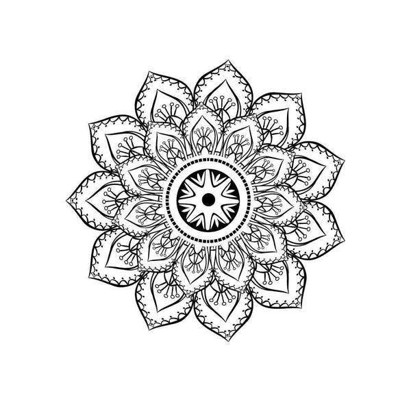 Временное тату Мандала Ink-Ok