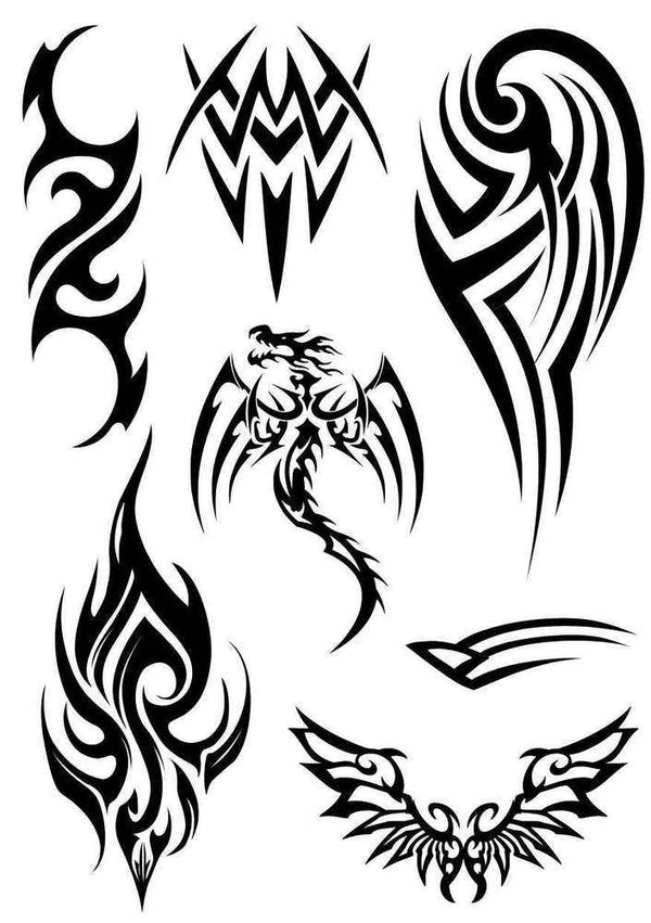 Временное тату Трайбл сет Ink-Ok