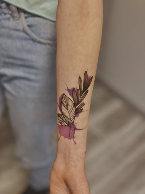 Временное тату Цветной сет Ink-Ok