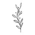 Временное тату веточка Ink-Ok