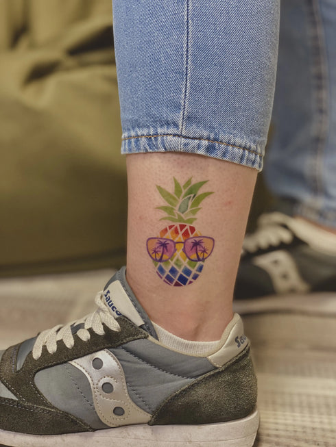 Временное тату Ананас Ink-Ok