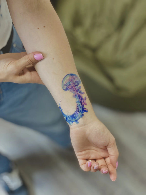 Временное тату Медуза Ink-Ok