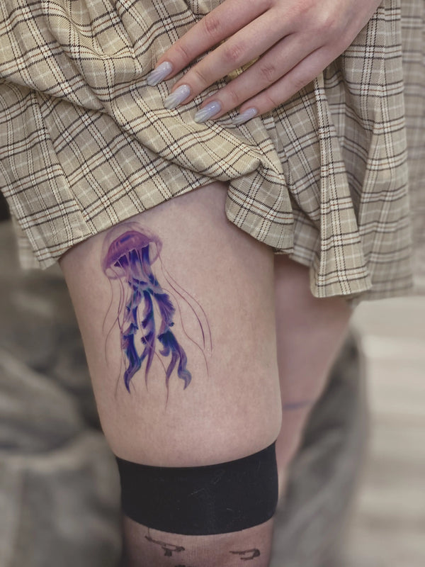 Временное тату Медуза# Ink-Ok