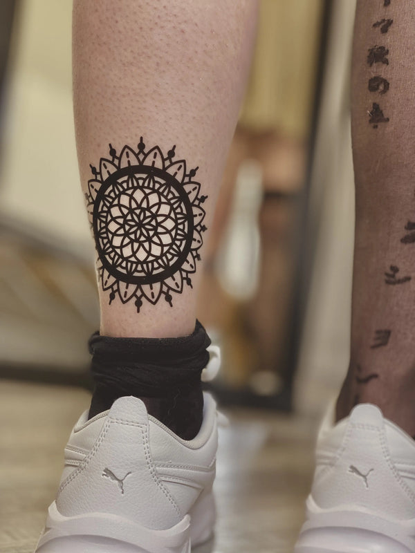 Временное тату Мандала Ink-Ok