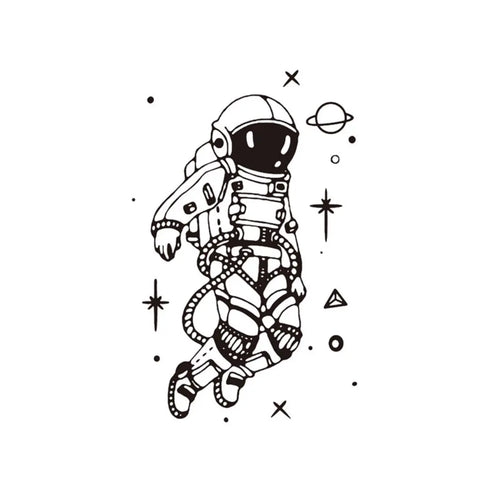 Долговременная татуировка Космонавт Ink-Ok