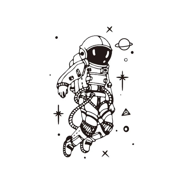 Долговременная татуировка Космонавт Ink-Ok