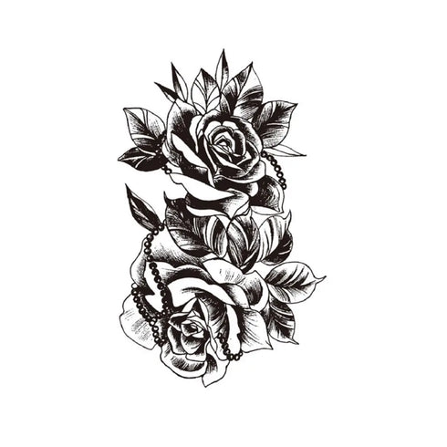 Долговременная татуировка Цветы Ink-Ok
