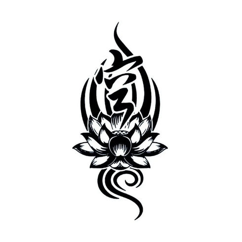 Долговременная татуировка Лотос Ink-Ok
