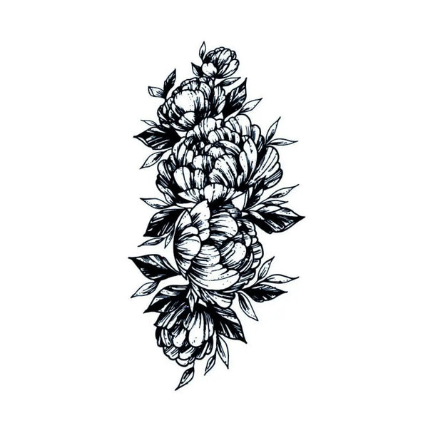 Долговременная татуировка Цветок## Ink-Ok