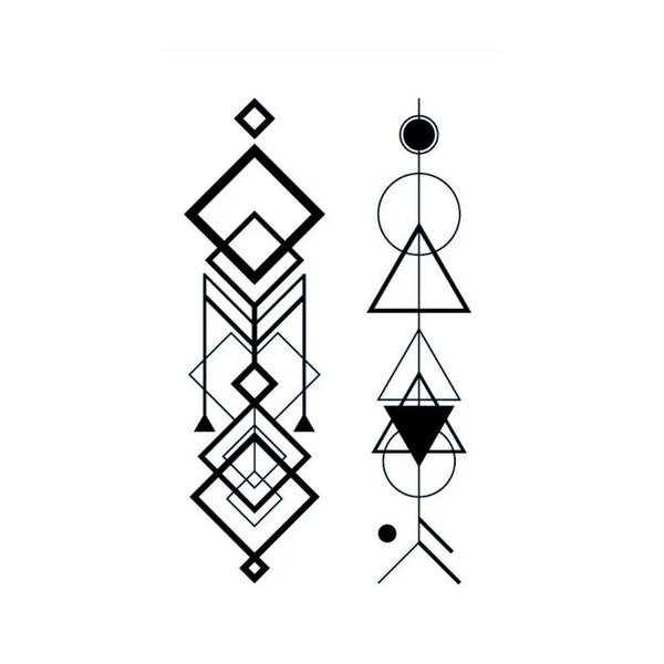 Долговременная татуировка Геометрия Ink-Ok