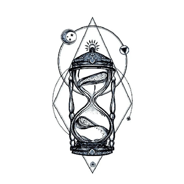 Долговременная татуировка Песочные Часы Ink-Ok