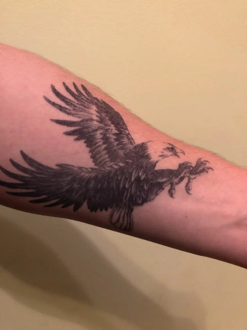 Долговременная татуировка Орёл Ink-Ok