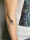 Долговременная татуировка Пальма Ink-Ok