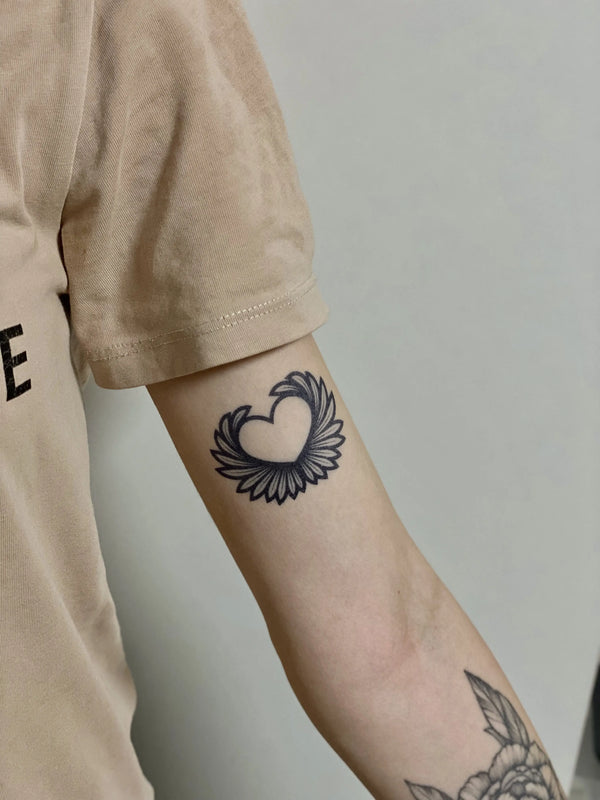 Долговременная татуировка Сердце Ink-Ok