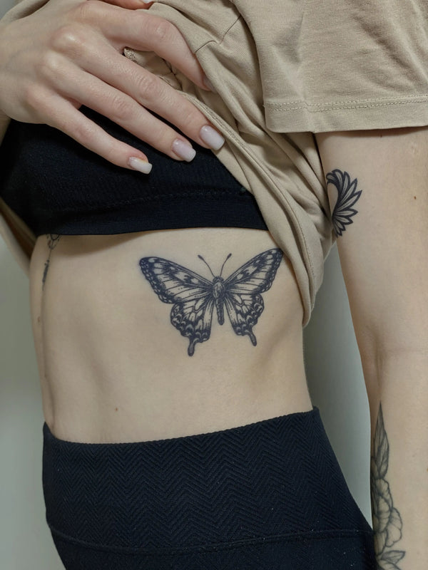 Долговременная татуировка Бабочка Ink-Ok