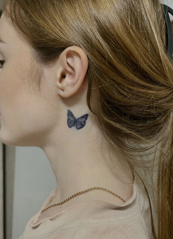 Долговременная татуировка Бабочка мини Ink-Ok
