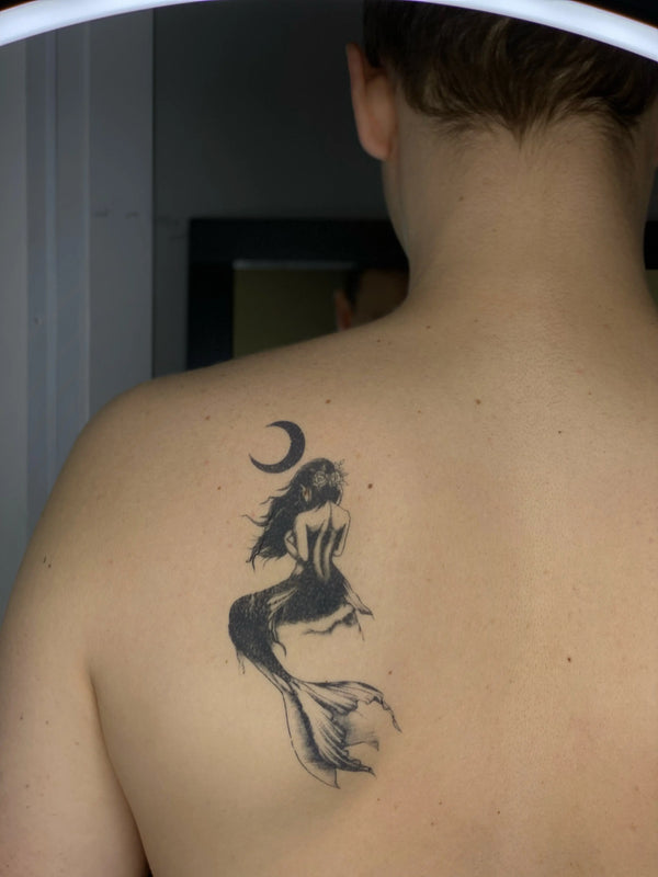 Долговременная татуировка Русалка Ink-Ok