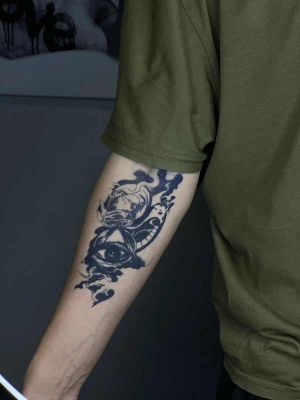 Долговременная татуировка Око Ink-Ok