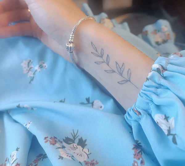 Долговременная татуировка Веточка Ink-Ok