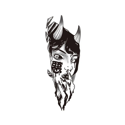 Долговременное тату Демон Ink-Ok