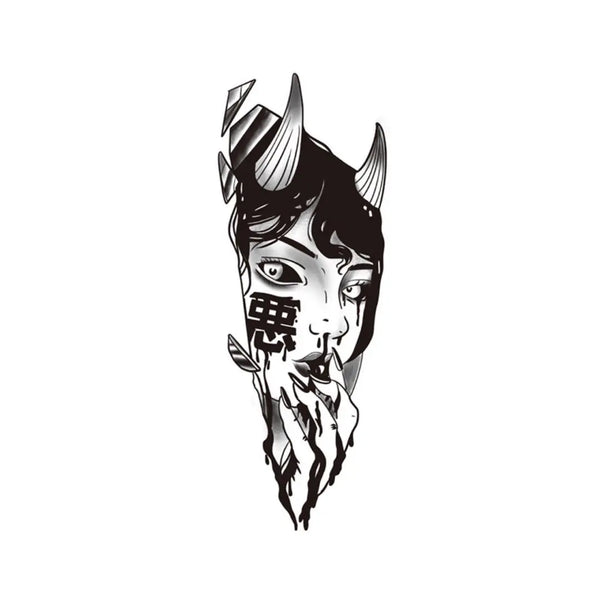 Долговременное тату Демон Ink-Ok
