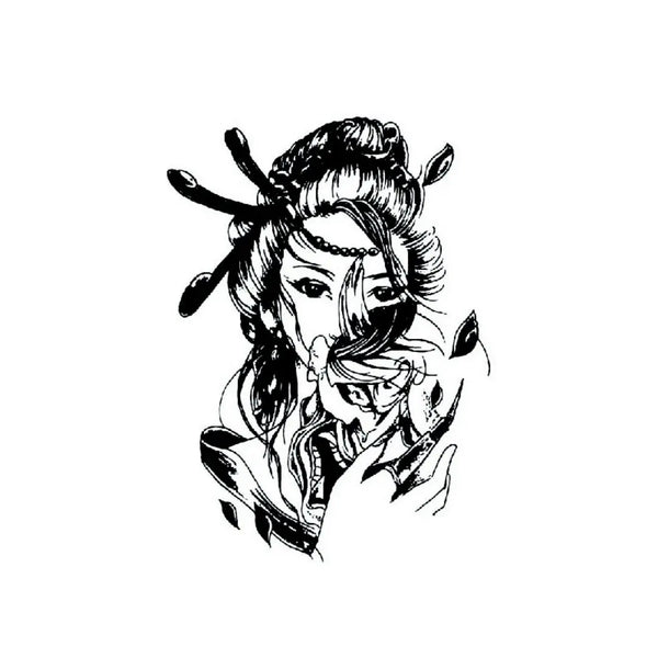 Долговременное тату Самурай Ink-Ok