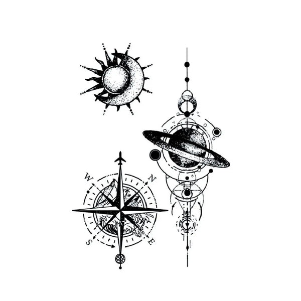 Долговременное тату Планеты Ink-Ok