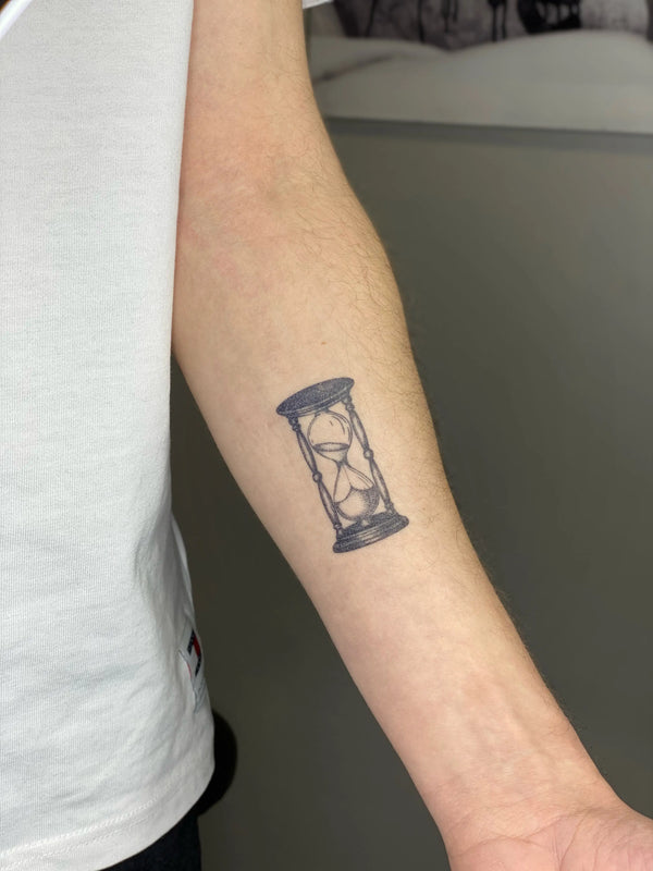 Долговременная татуировка Песочные часы Ink-Ok