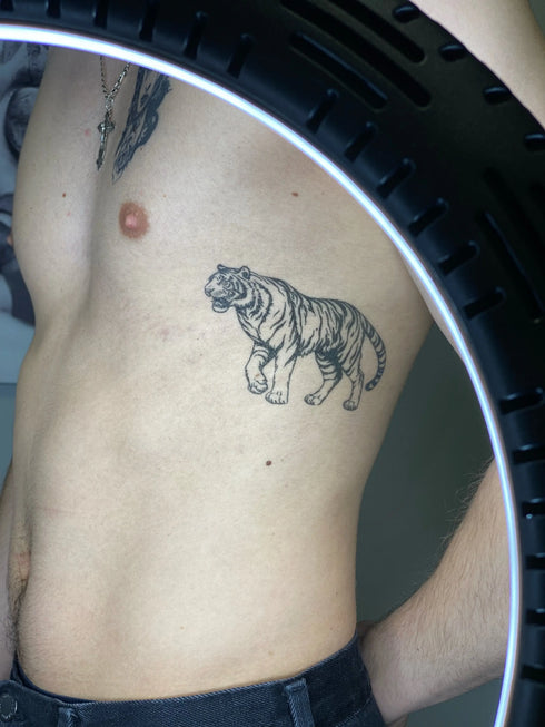 Долговременное тату Тигр Ink-Ok